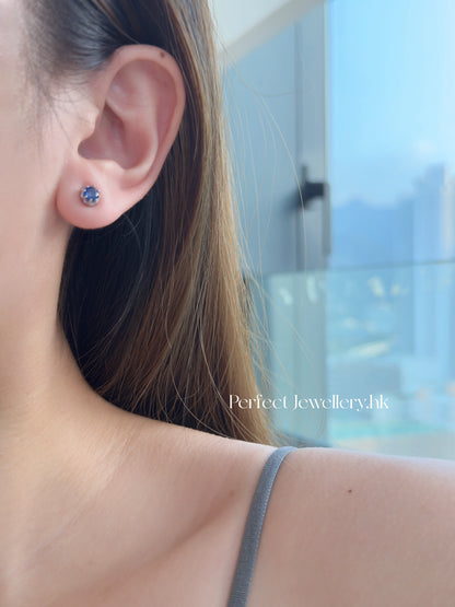 Blue Sapphire S925 Earrings |