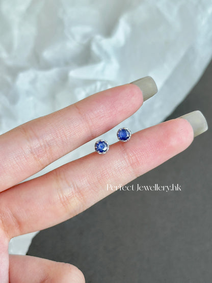 Blue Sapphire S925 Earrings |