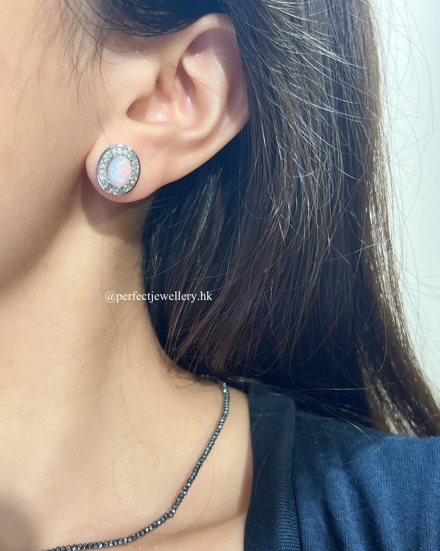 ✨～3ct Opal Brass Earrings ｜天然Opal 耳釘✨