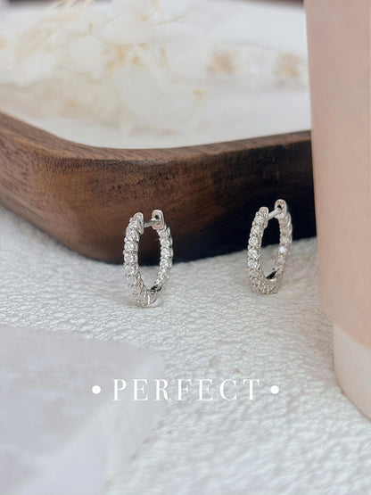 [S925] ✨Moissanite Earring | 超白莫桑耳圈✨