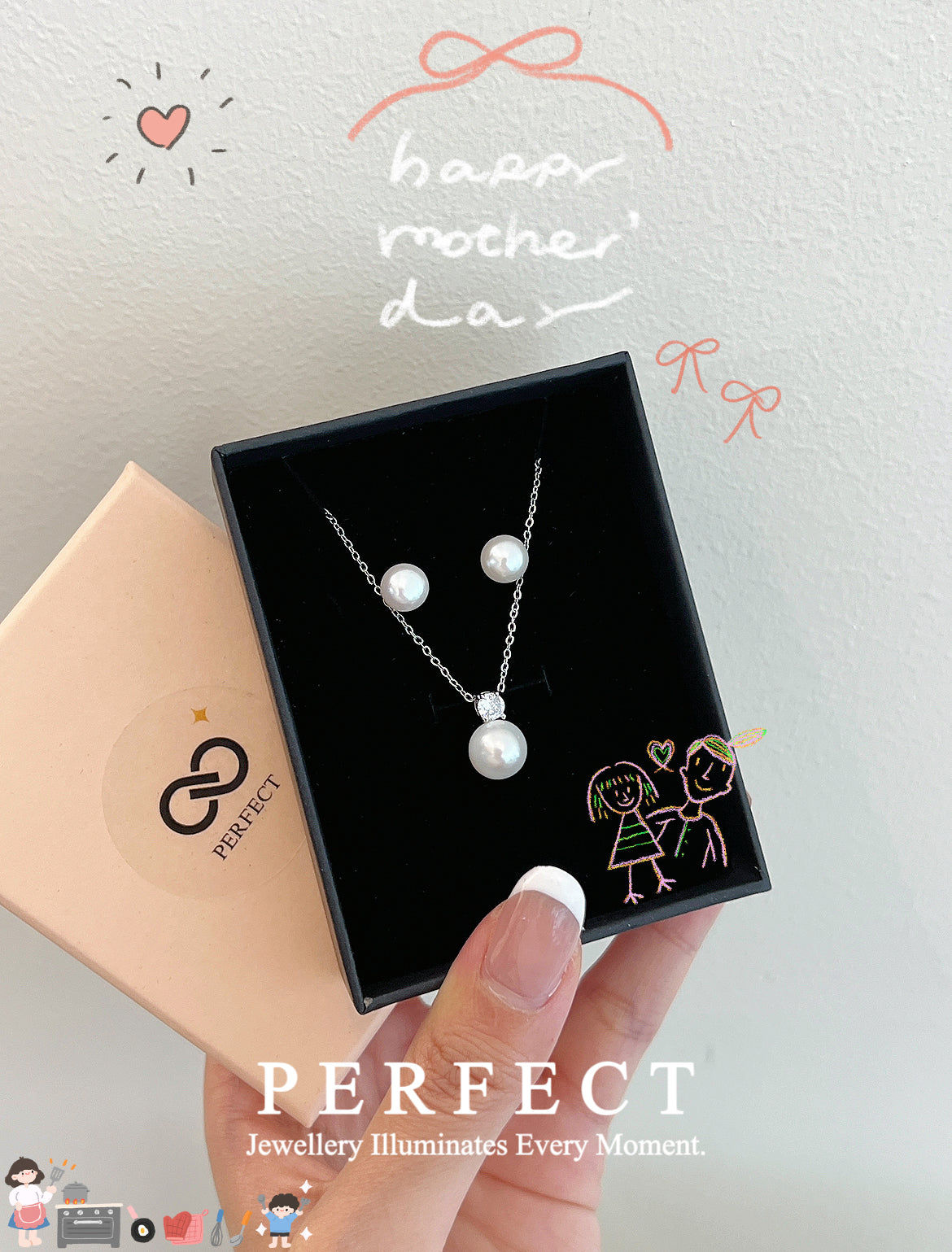 ✨💕Mother‘s Day 限定👸🏻✨天然淡水珍珠套裝