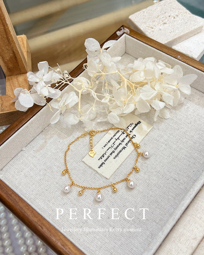 ✨Aurora Freshwater Pearl Bracelet | 極光淡水bb珠S925銀手鍊✨