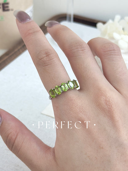 Peridot S925 Ring | 橄欖石S925戒指