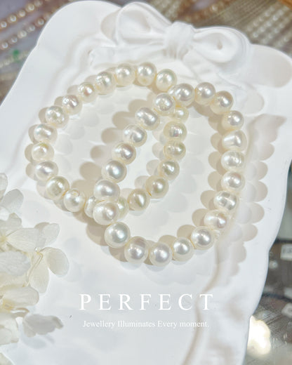 ✨Freshwater Pearl Bracelet |淡水螺紋珍珠手串✨