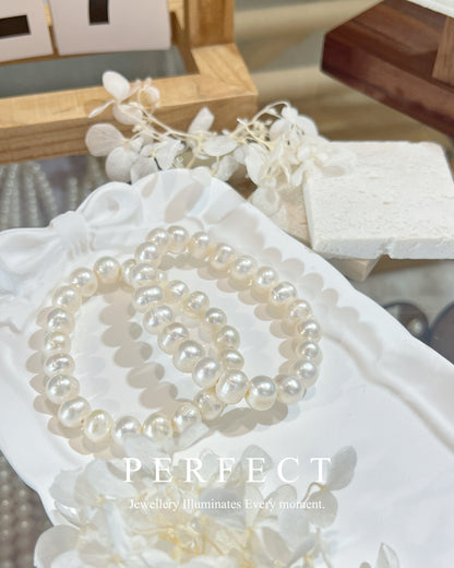 ✨Freshwater Pearl Bracelet |淡水螺紋珍珠手串✨