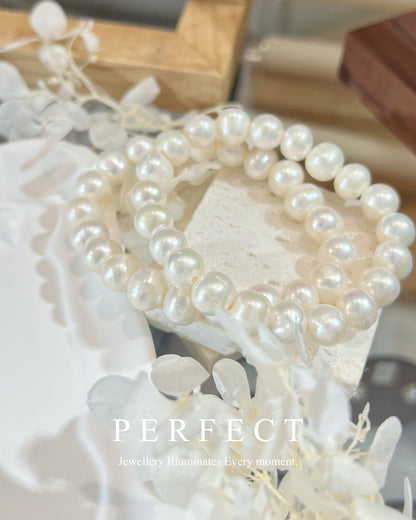 ✨Freshwater Pearl Bracelet |淡水螺紋珍珠手串✨