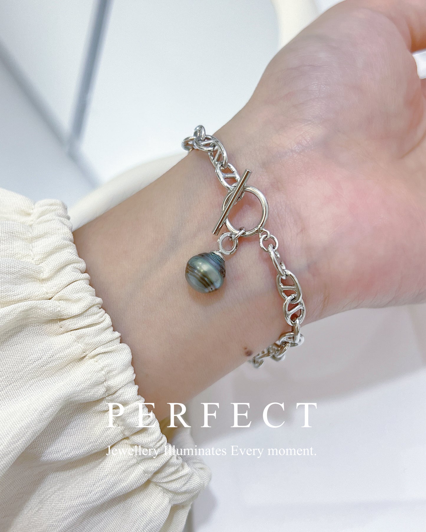 ✨Kyle｜Baroque Tahiti Bracelet 巴洛克大溪地手鍊💧✨🥑