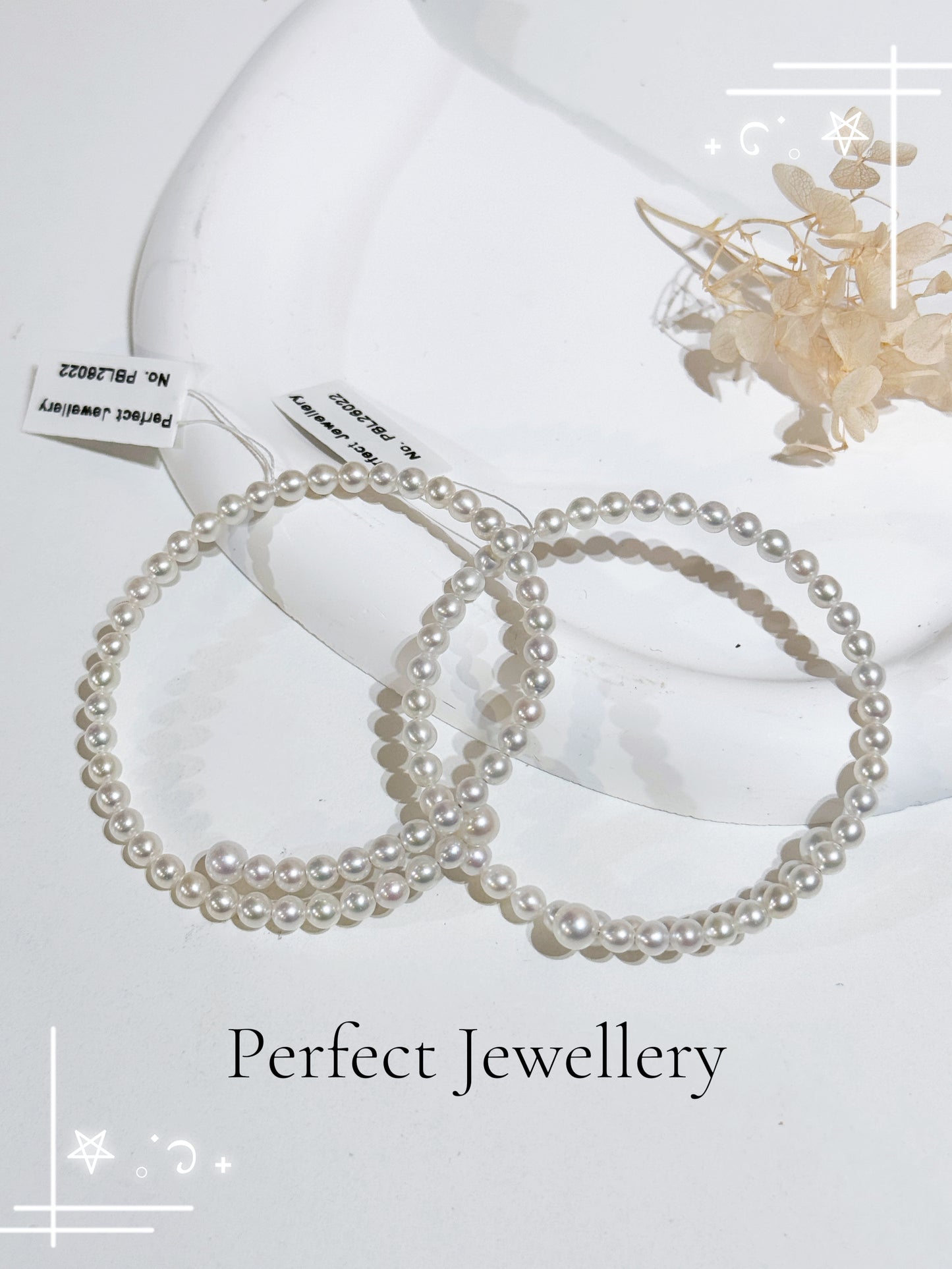 🤍Freshwater Pearl Brackets |寶石珠光✨淡水珍珠漸變Q彈軟手鐲