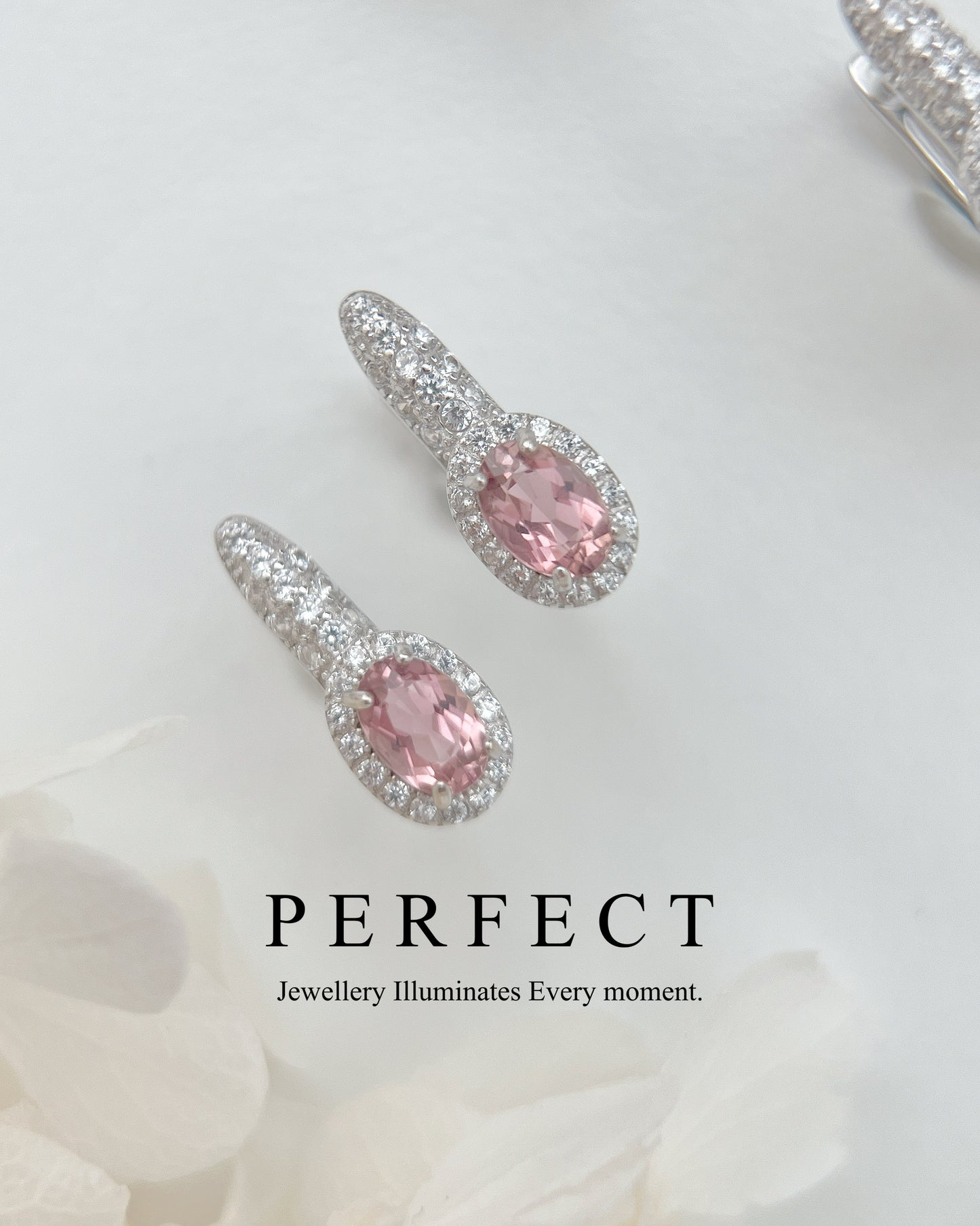 ✨Vivid Tourmaline Ear Hoop |碧璽S925 耳圈✨🍬