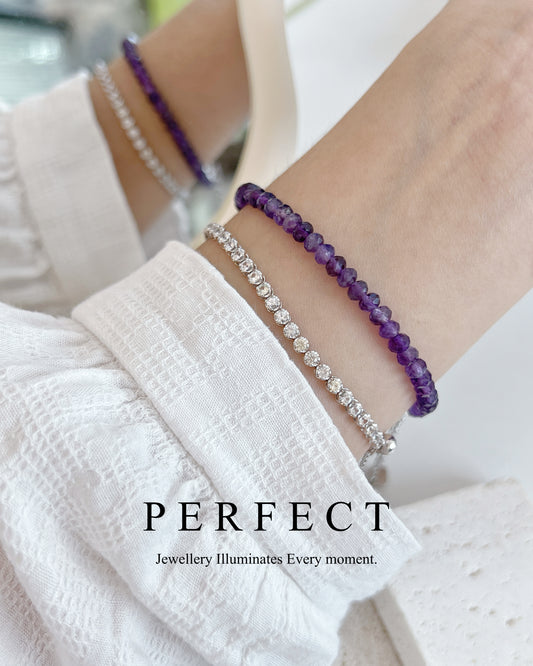 ✨Imperial Purple Amethyst Bracelet |帝王紫💜紫水晶手鍊🔮✨