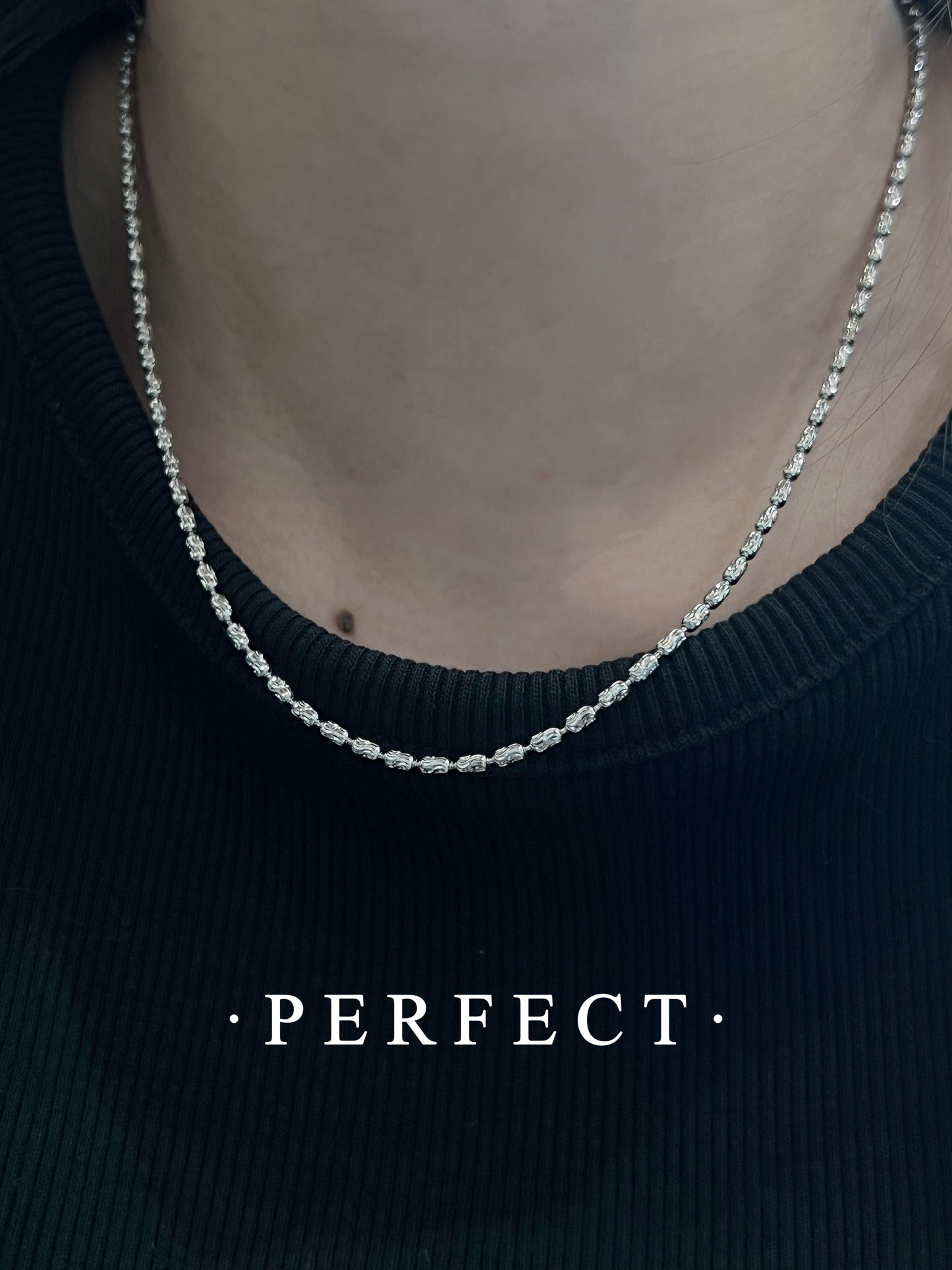 [S925] ✨Oval Silver Necklace｜欖型切銀鏈✨Italian🇮🇹