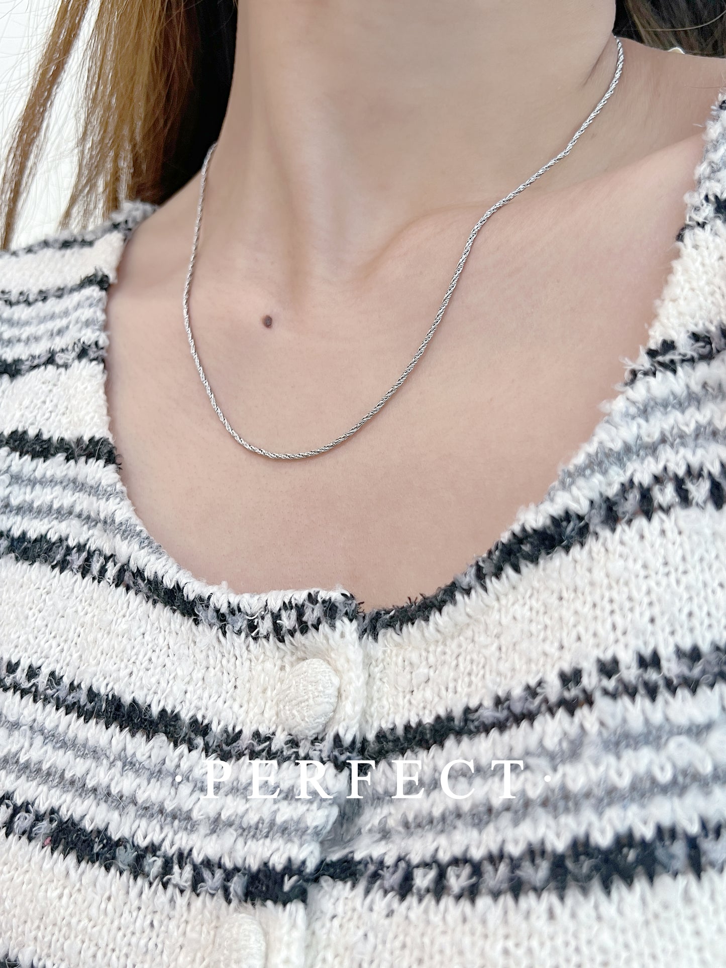 [S925] ✨Silver Twist Necklace | 麻花扭扭銀鏈✨