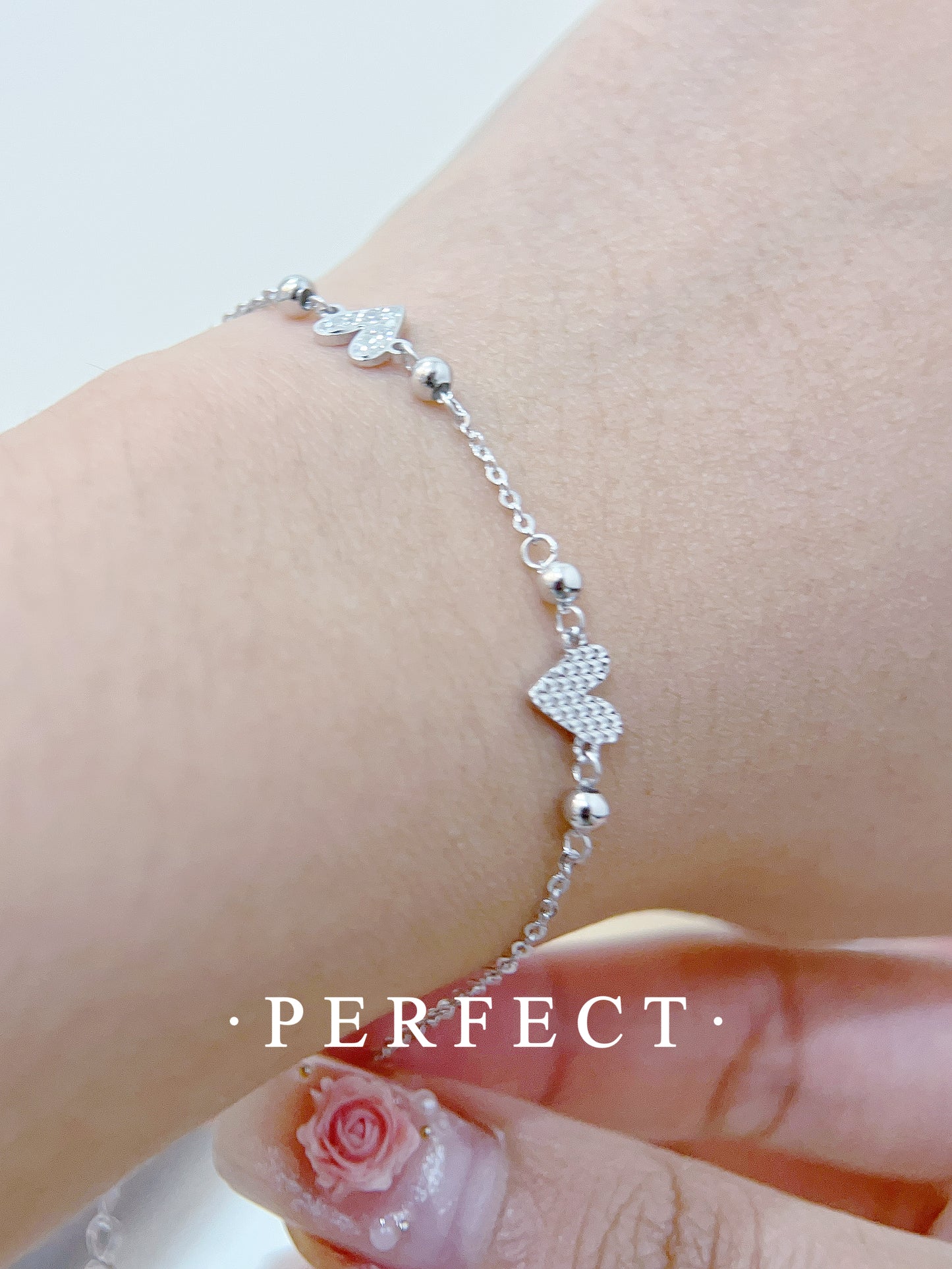 [S925] ✨ Heart of Stars Bracelet | 愛心銀手鏈🩷✨