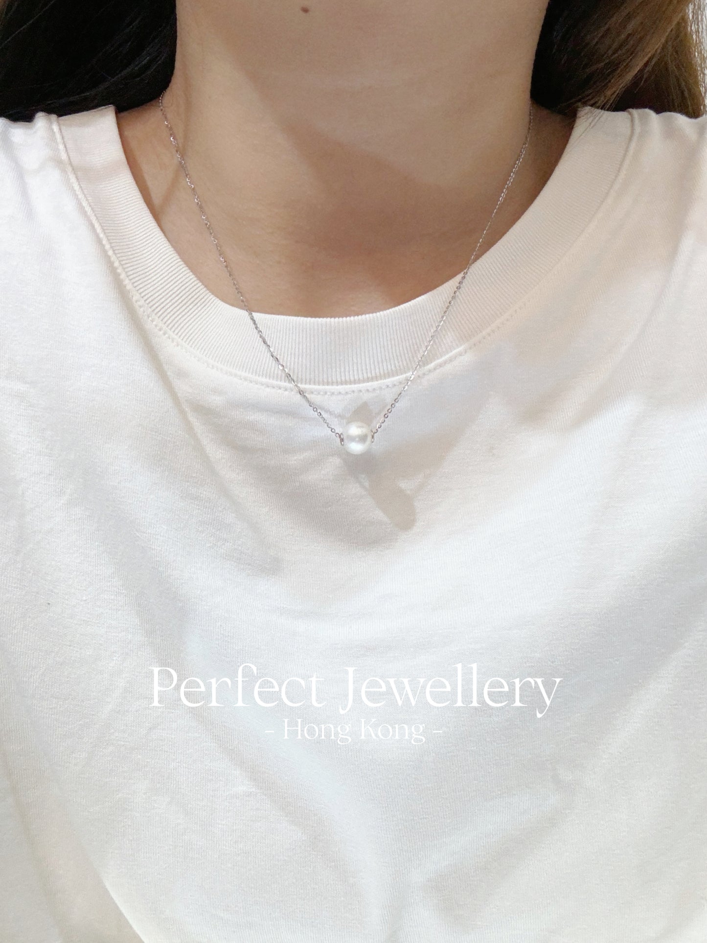 Freshwater Pearl S9265 Necklace | 淡水珍珠路路通S925項鍊