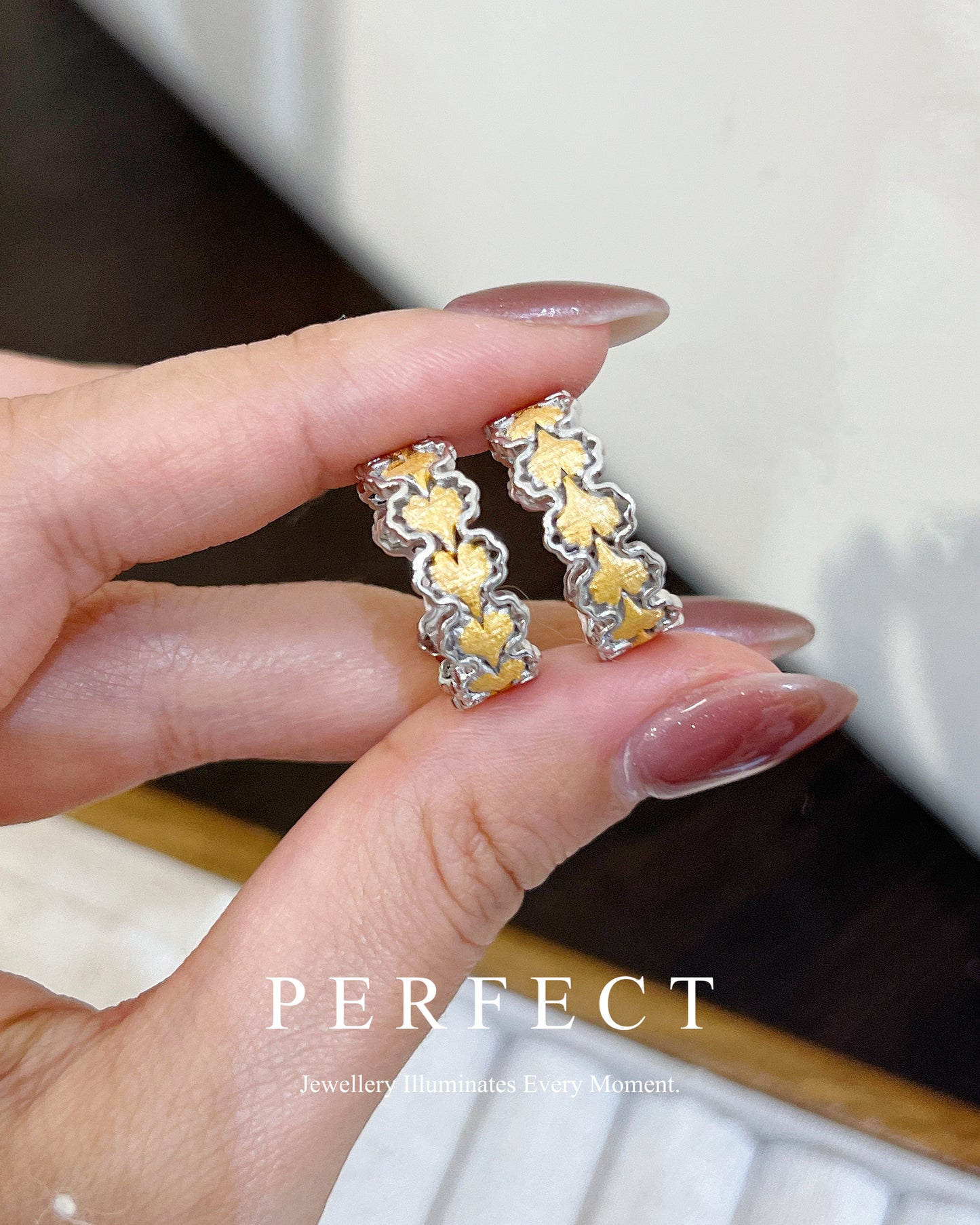 ✨Ginkgo S925 Silver Ring ｜Buccellati 工藝銀杏葉S925戒指✨