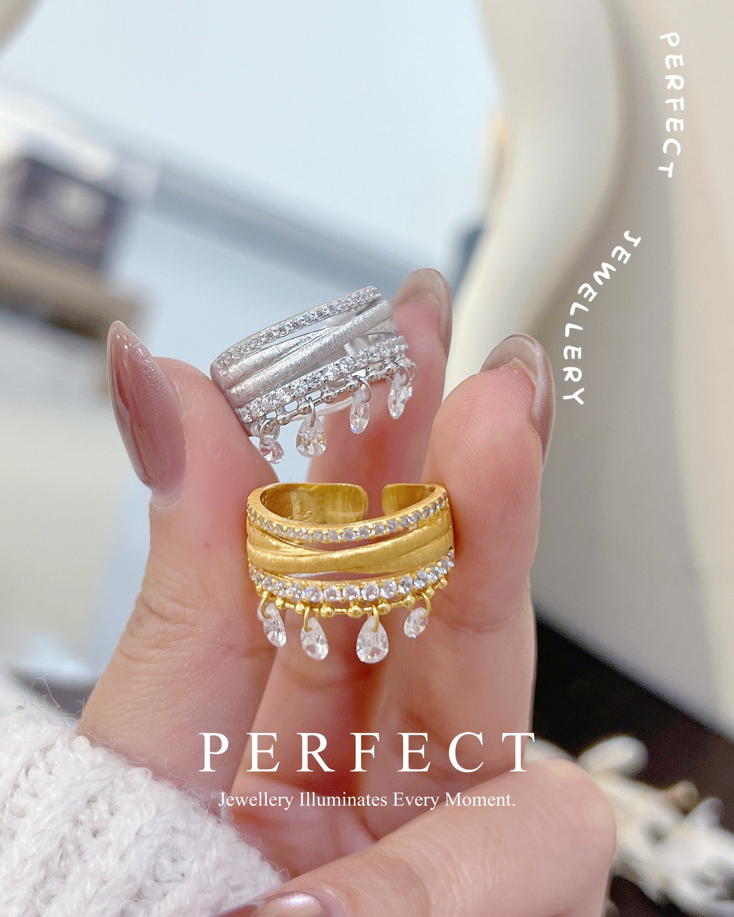 ✨Crown S925 Silver Ring | 璀璨星河S925 戒指✨💫