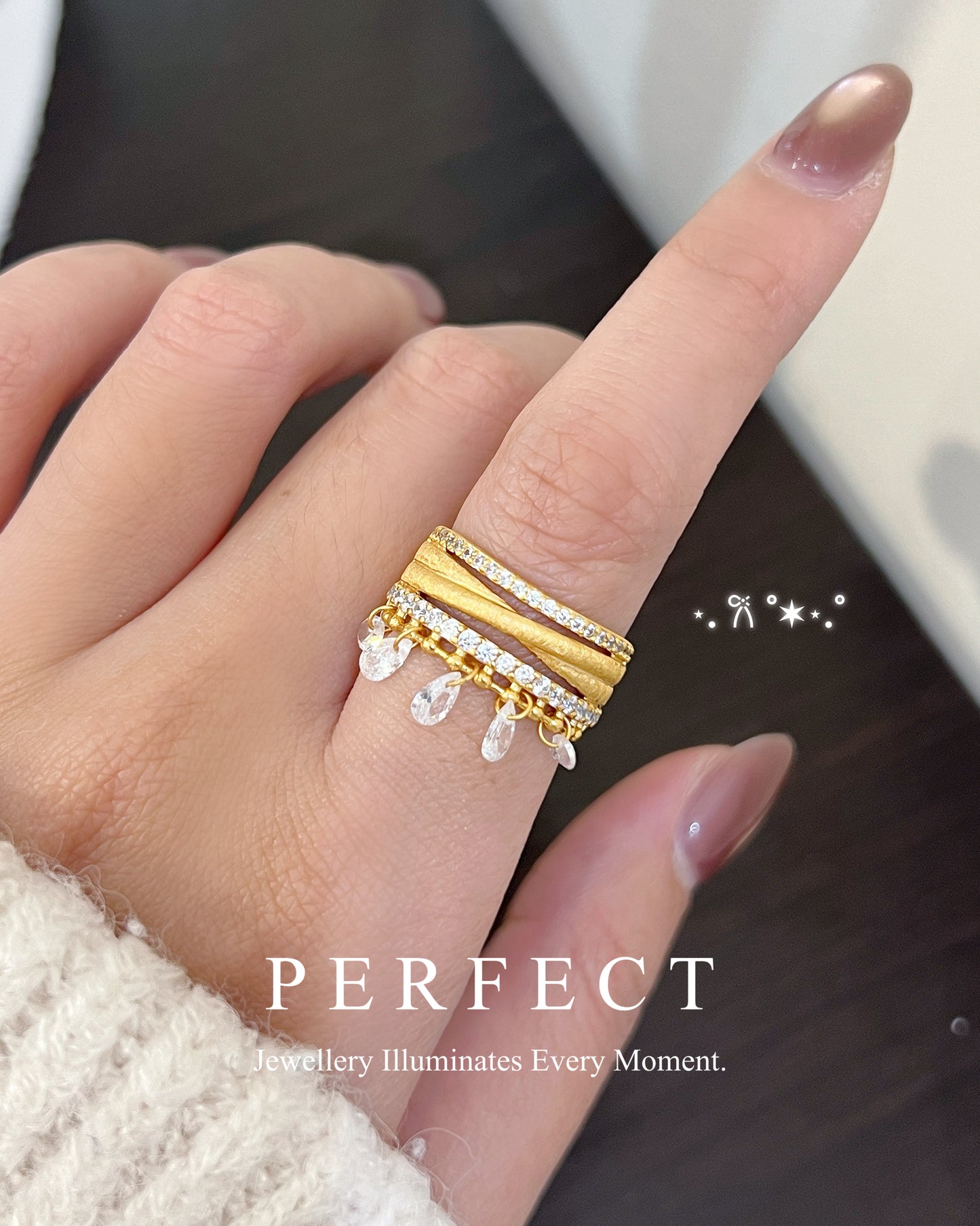 ✨Crown S925 Silver Ring | 璀璨星河S925 戒指✨💫
