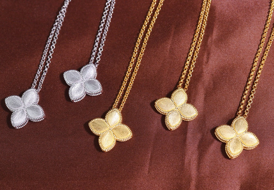 [S925] ✨Italian Lucky Clover 🍀 Necklace | 義大利幸運四葉草項鍊✨