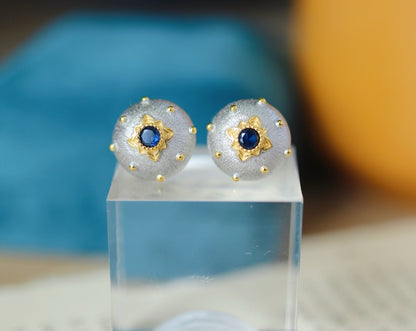 [S925] ✨Italian Aasta Earring | 義大利拉絲星辰耳釘✨