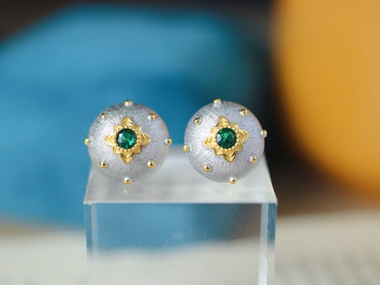 [S925] ✨Italian Aasta Earring | 義大利拉絲星辰耳釘✨