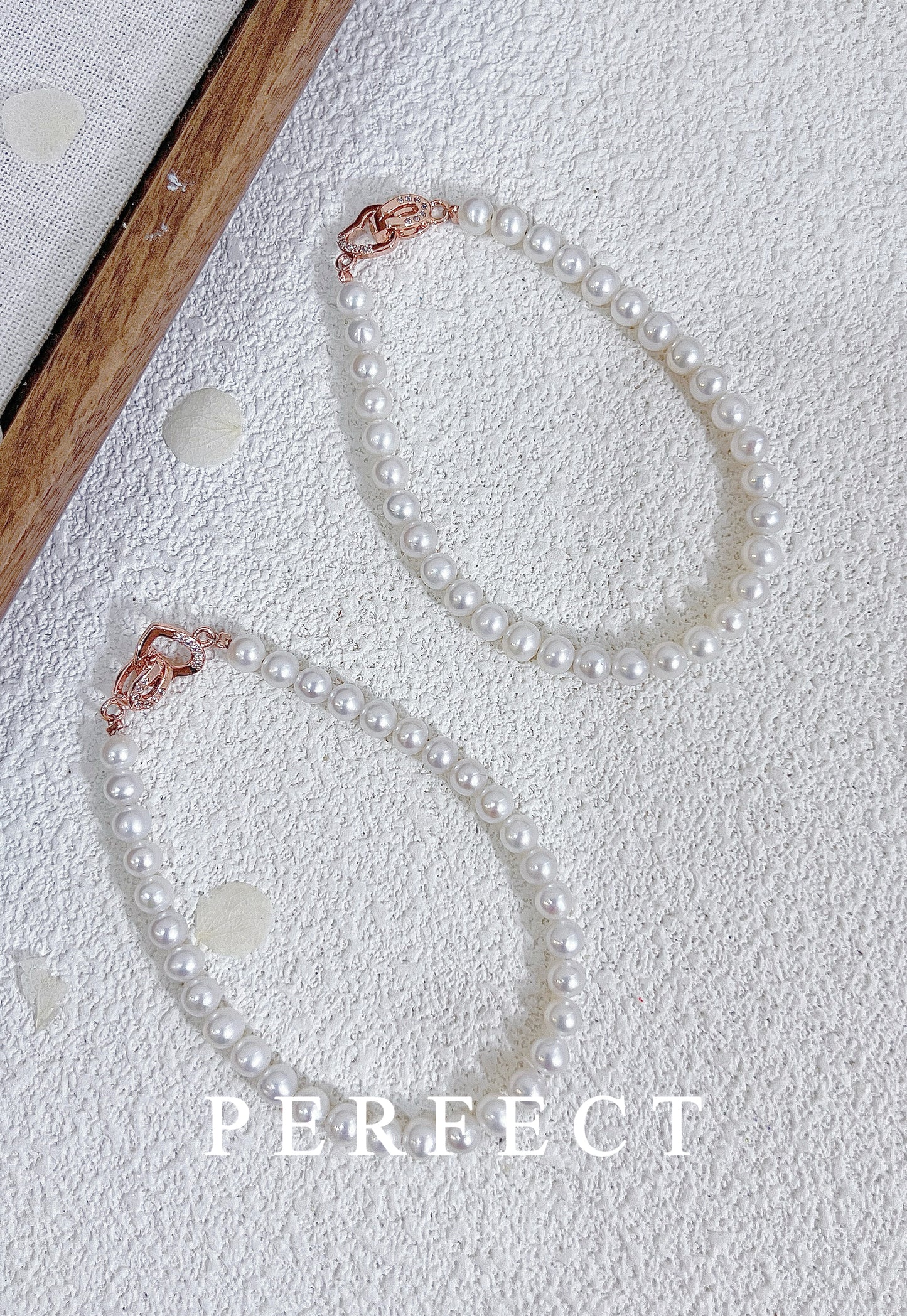 ✨4-4.5mm Aurora Baby Pearl Bracelet｜極光淡水baby珍珠手鍊✨