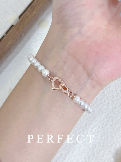 ✨4-4.5mm Aurora Baby Pearl Bracelet｜極光淡水baby珍珠手鍊✨