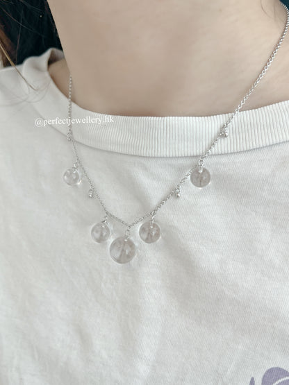 ✨Clear Quartz Necklace | 白水晶🫧魔法水晶波項鍊✨