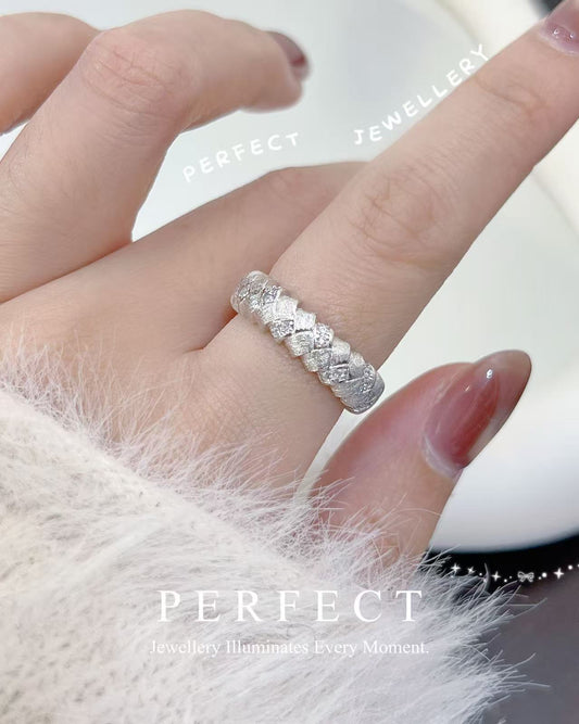 ✨🌾 Wheat S925 Silver Rings｜Buccellati 工藝麻花編織S925銀戒指✨