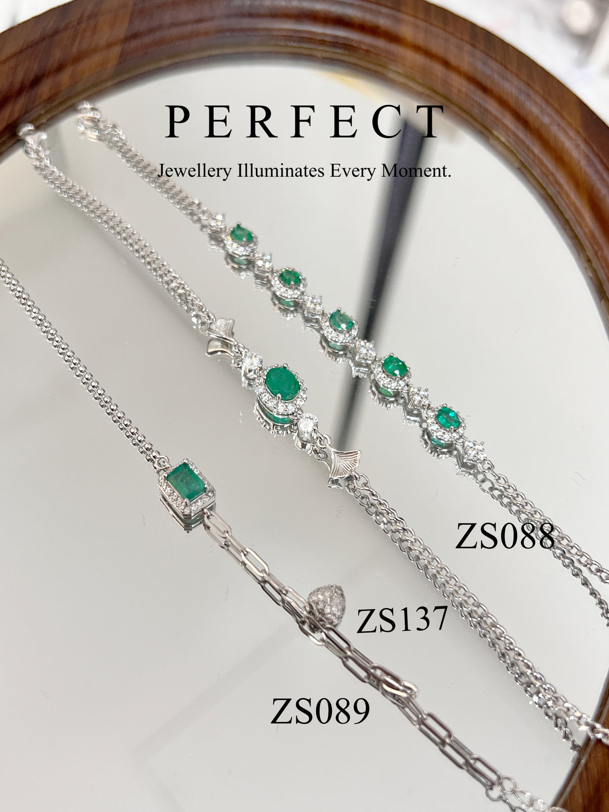 Emerald S925 Bracelet | 祖母綠手鏈