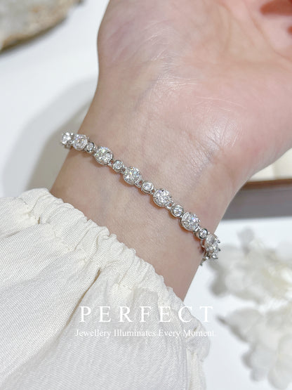 3.2ct Moissanite S925 D colour 莫桑🫧泡泡手鏈✨✨
