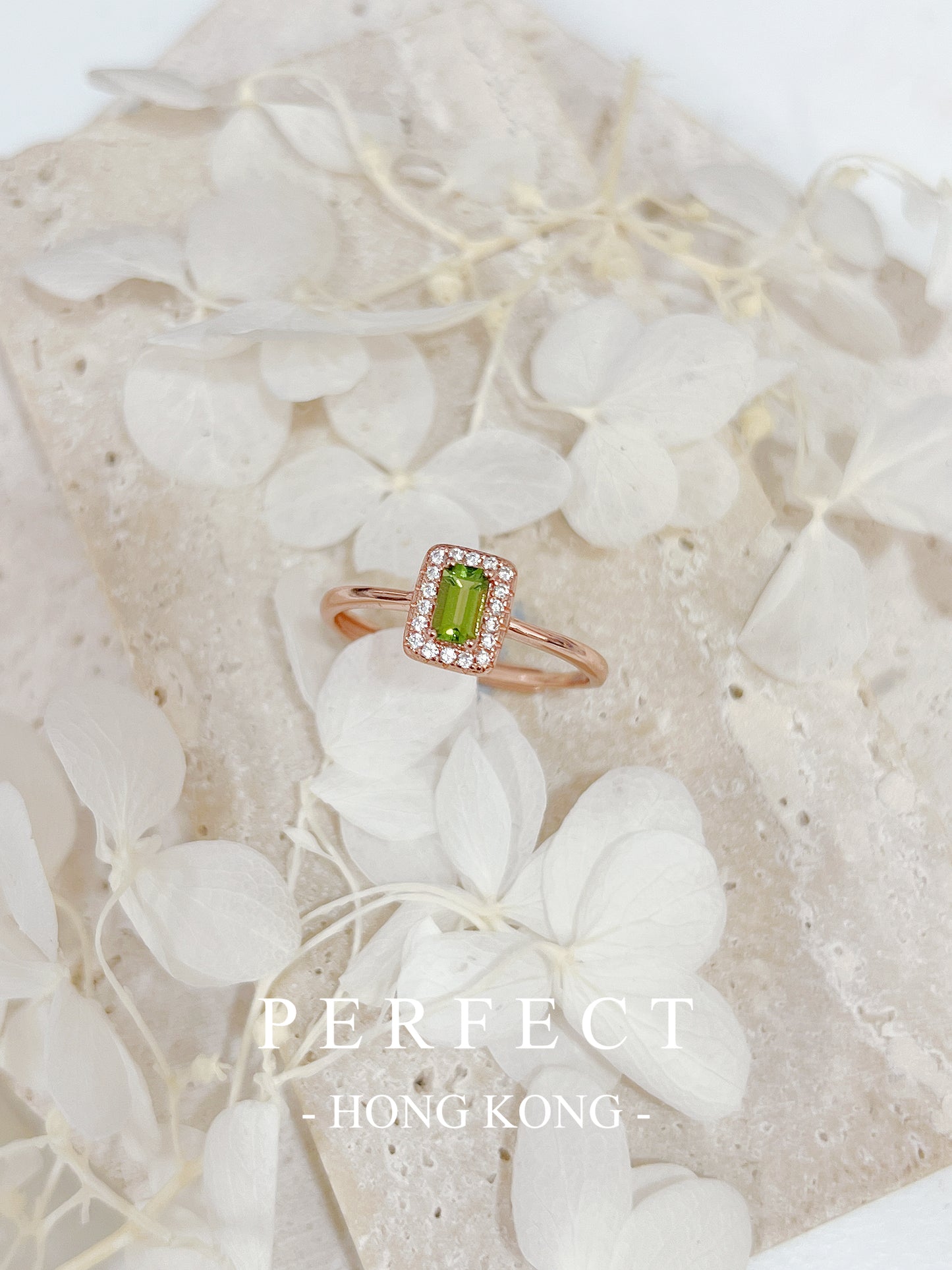 0.5ct Green Tourmaline S925 RIng | 綠碧璽戒指✨💚