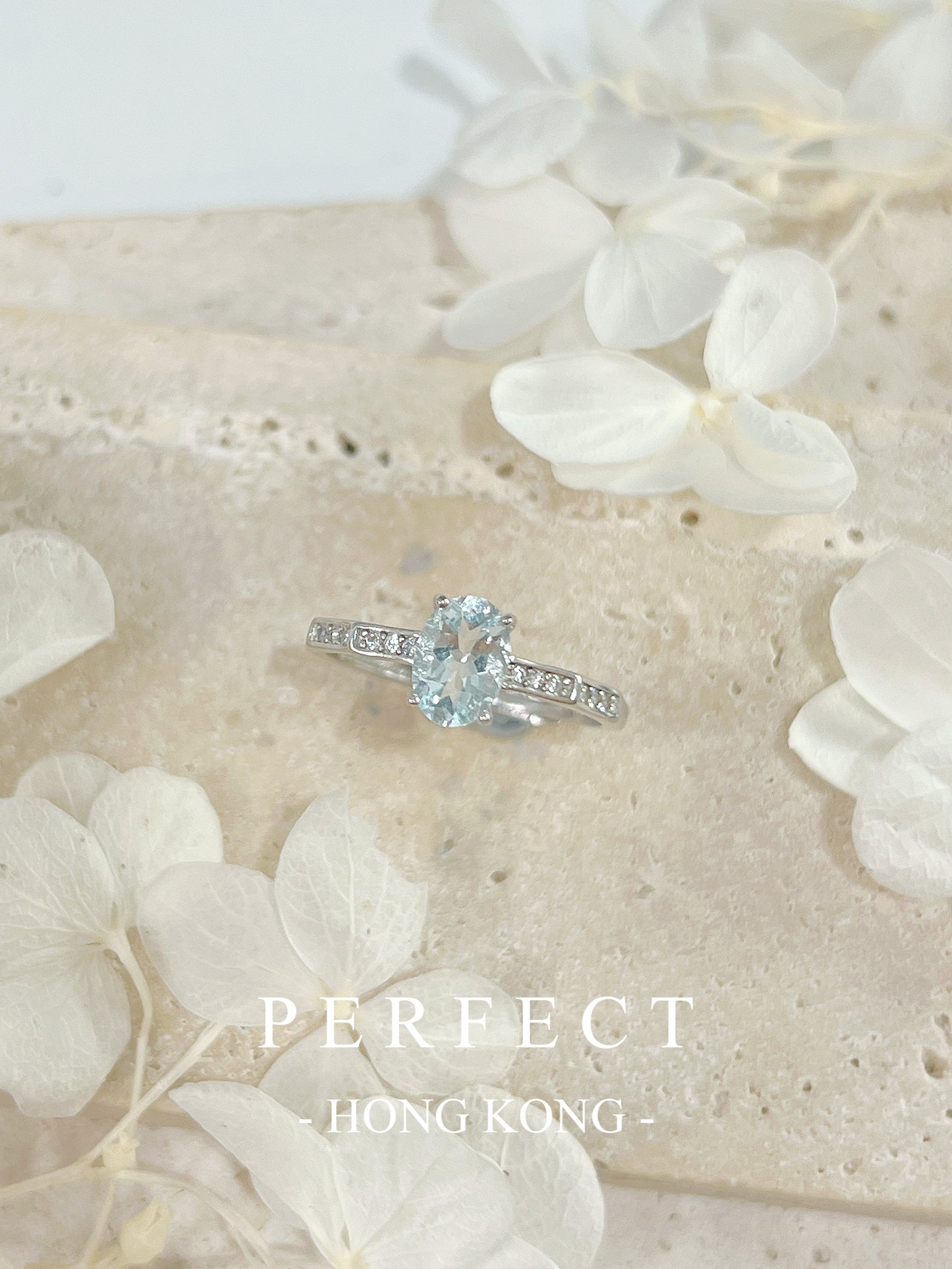 0.7ct 🧊Aquamarine S925 Ring | 海藍寶戒指🩵✨