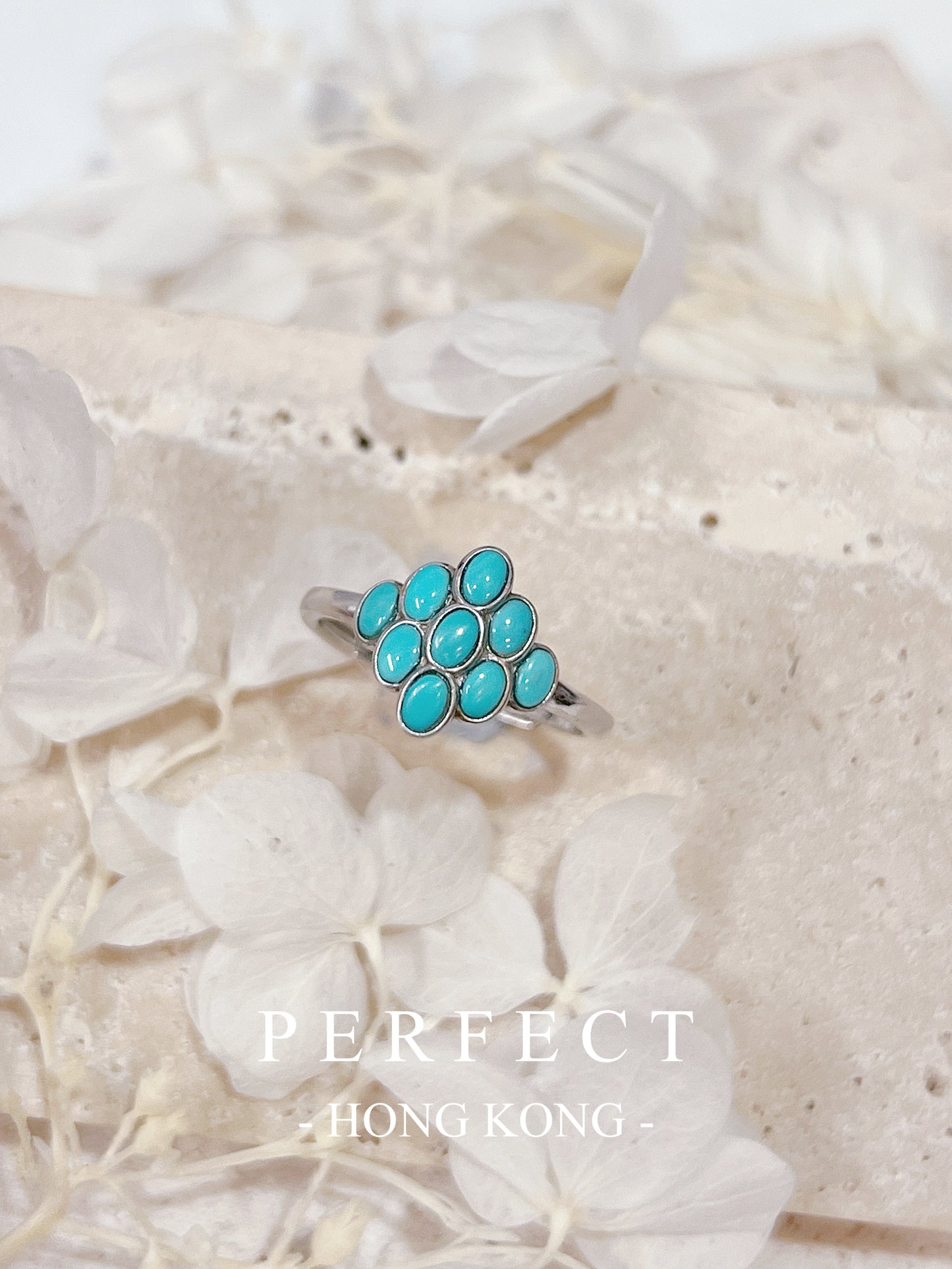 Turquoise Vintage S925 Ring | 綠松石復古戒指