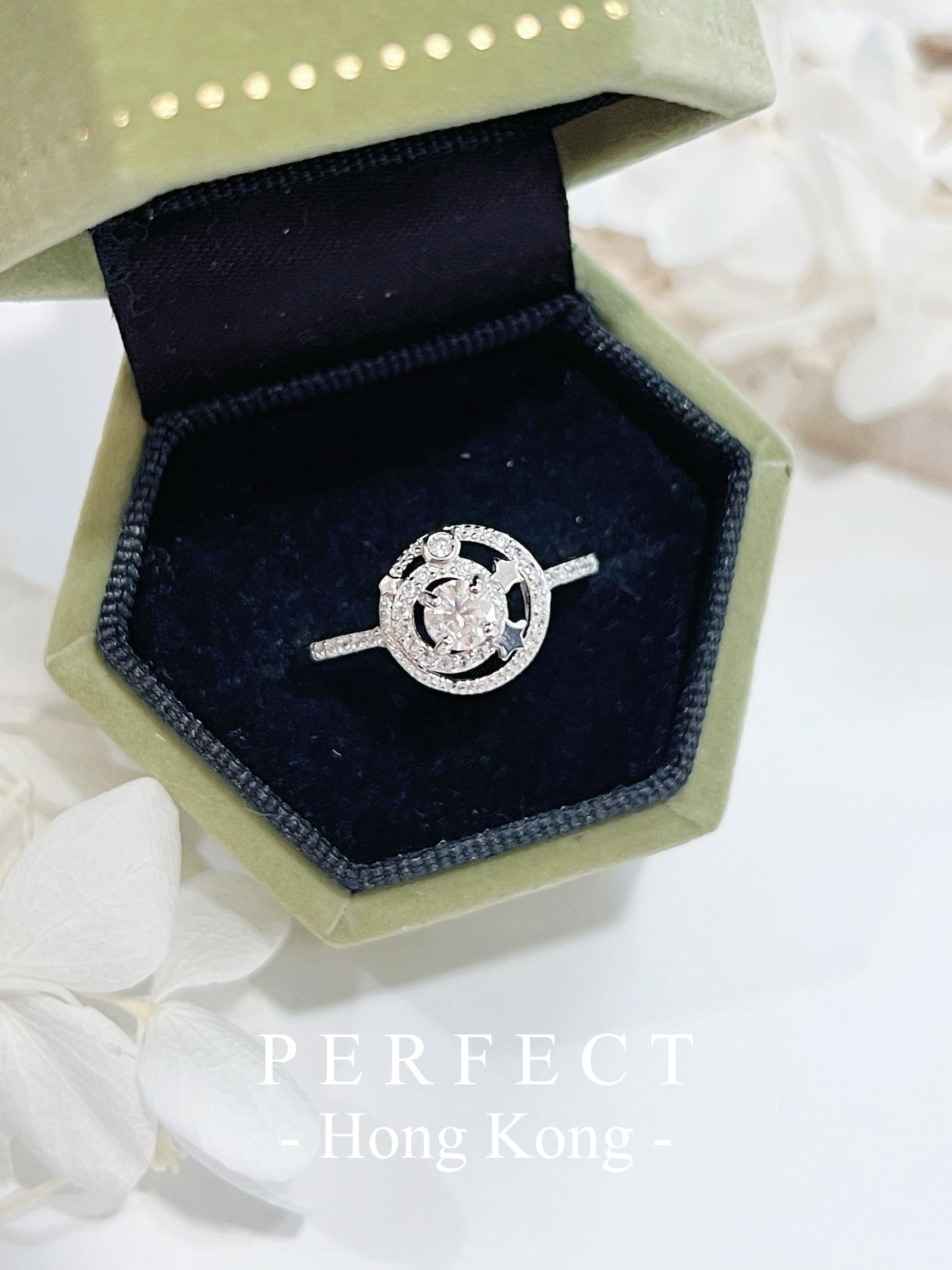 0.3ct Moissanite S925 Ring |莫桑星軌戒指💫✨