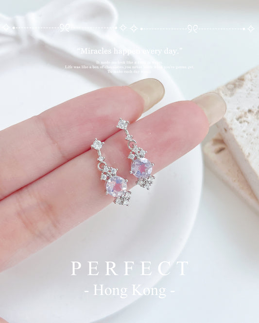 💜✨Amethyst S925 Earrings | 紫水晶滿天星耳釘✨💫