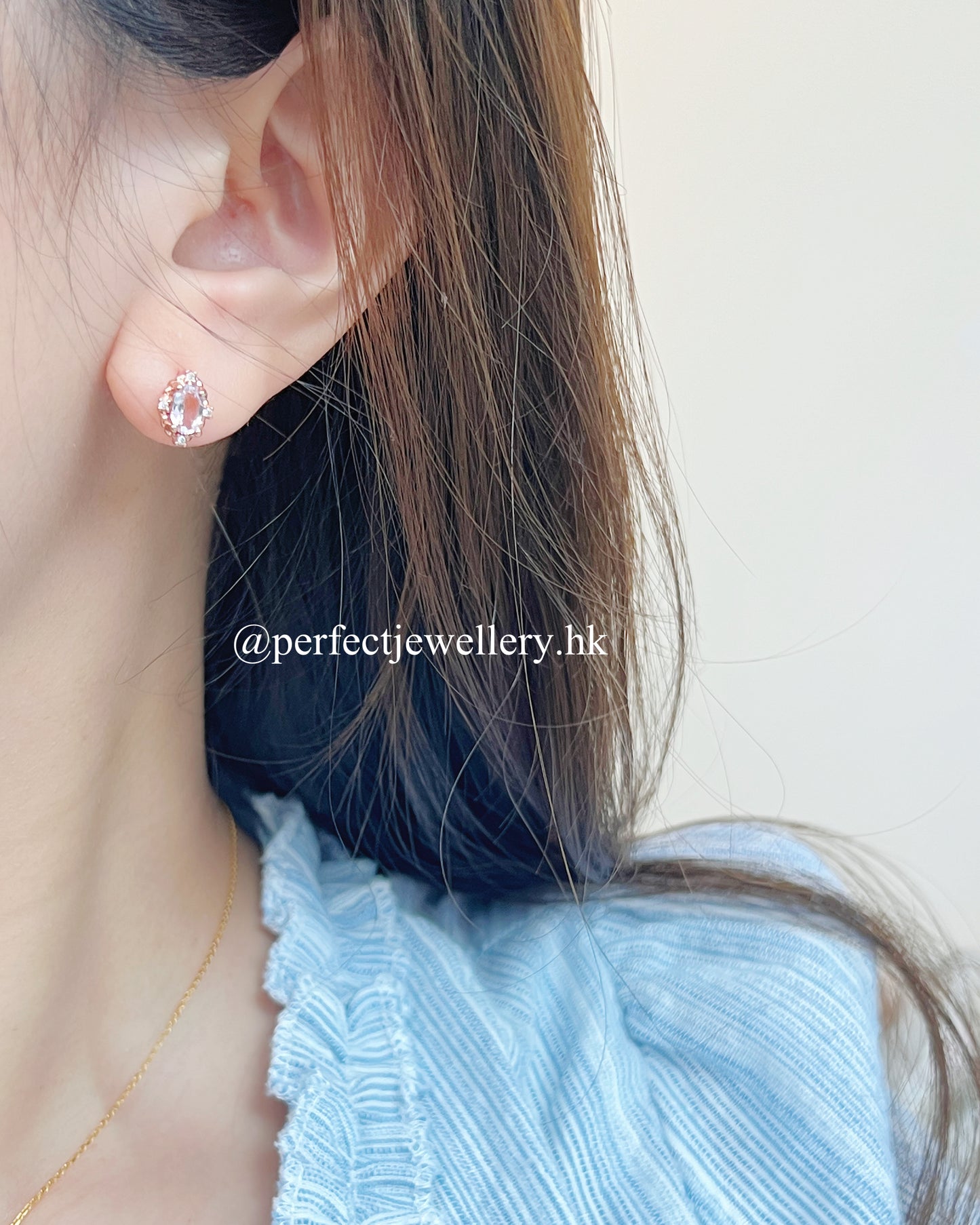 💜✨Amethyst S925 Earrings | 紫水晶緞帶耳釘✨💫