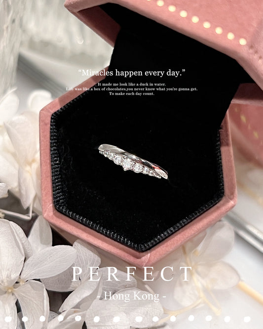 Little Crown Cubic Zirconia S925 Ring✨｜高碳鑽小皇冠S925戒指