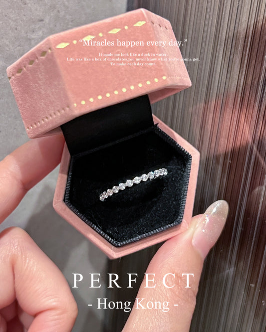 Cubic Zirconia S925 Ring✨｜高碳鑽單爪S925排戒指