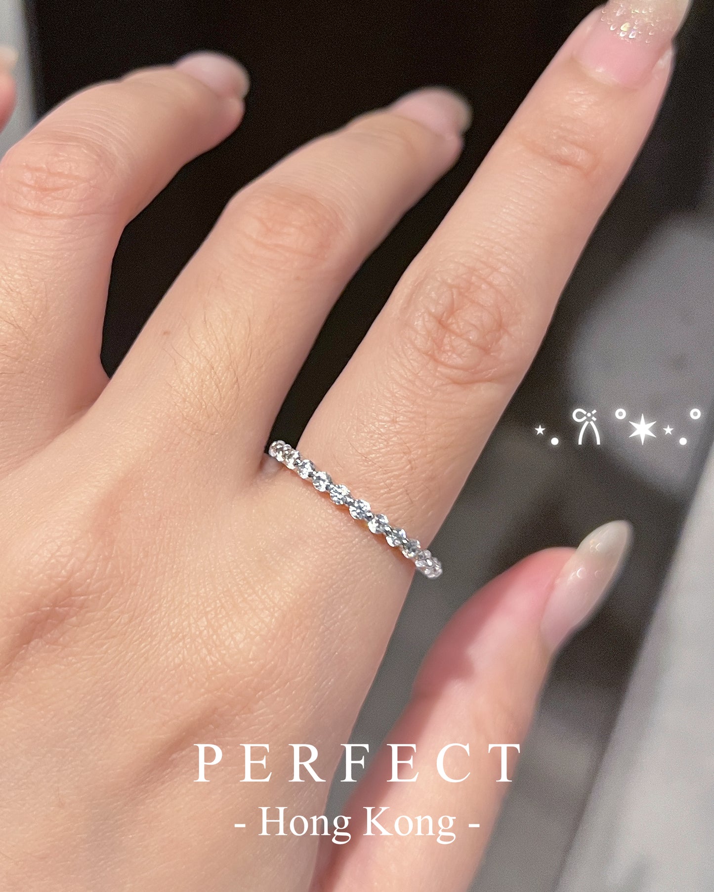 Cubic Zirconia S925 Ring✨｜高碳鑽單爪S925排戒指