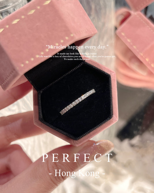 Cubic Zirconia S925 Ring✨｜高碳鑽精鑲S925排戒指