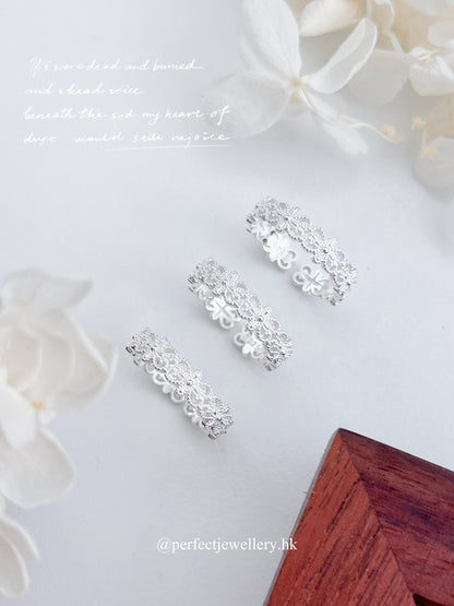 ✨Lace S925 Ring | 復古蕾絲重工S925戒指🩵✨