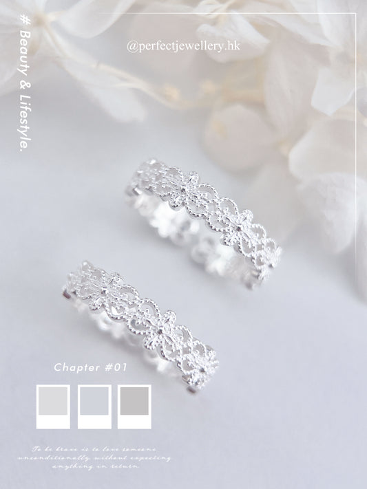 ✨Lace S925 Ring | 復古蕾絲重工S925戒指🩵✨