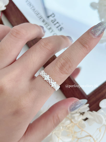 ✨Lace S925 Ring | 復古蕾絲重工S925戒指🩵✨