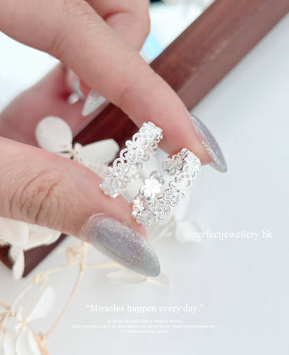 ✨Lace S925 Ring | 復古蕾絲重工S925戒指🩵✨
