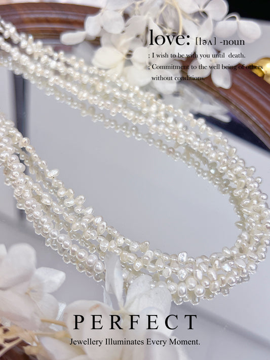 Freshwater Baroque Pearl S925 Necklace ｜ 淡水極光珍珠項鍊✨