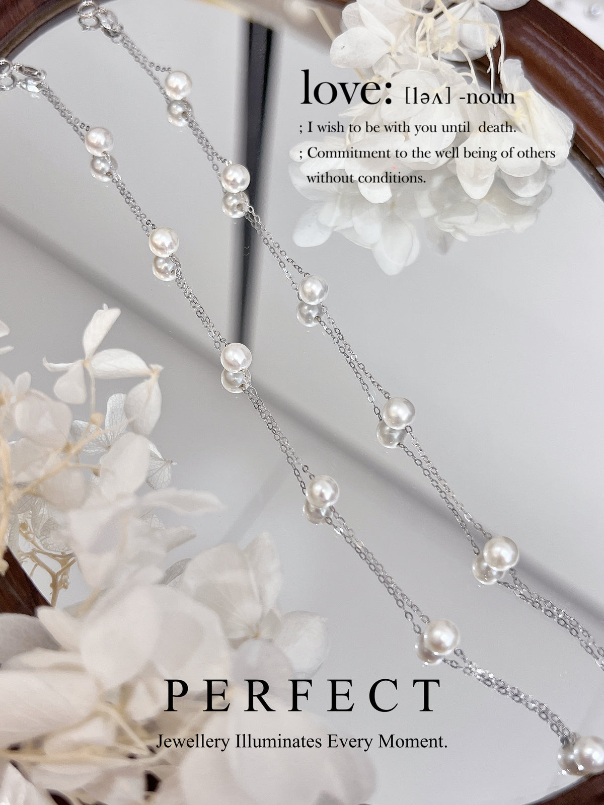Freshwater Pearl S925 Starry Bracelet ｜淡水珍珠滿天星手鏈