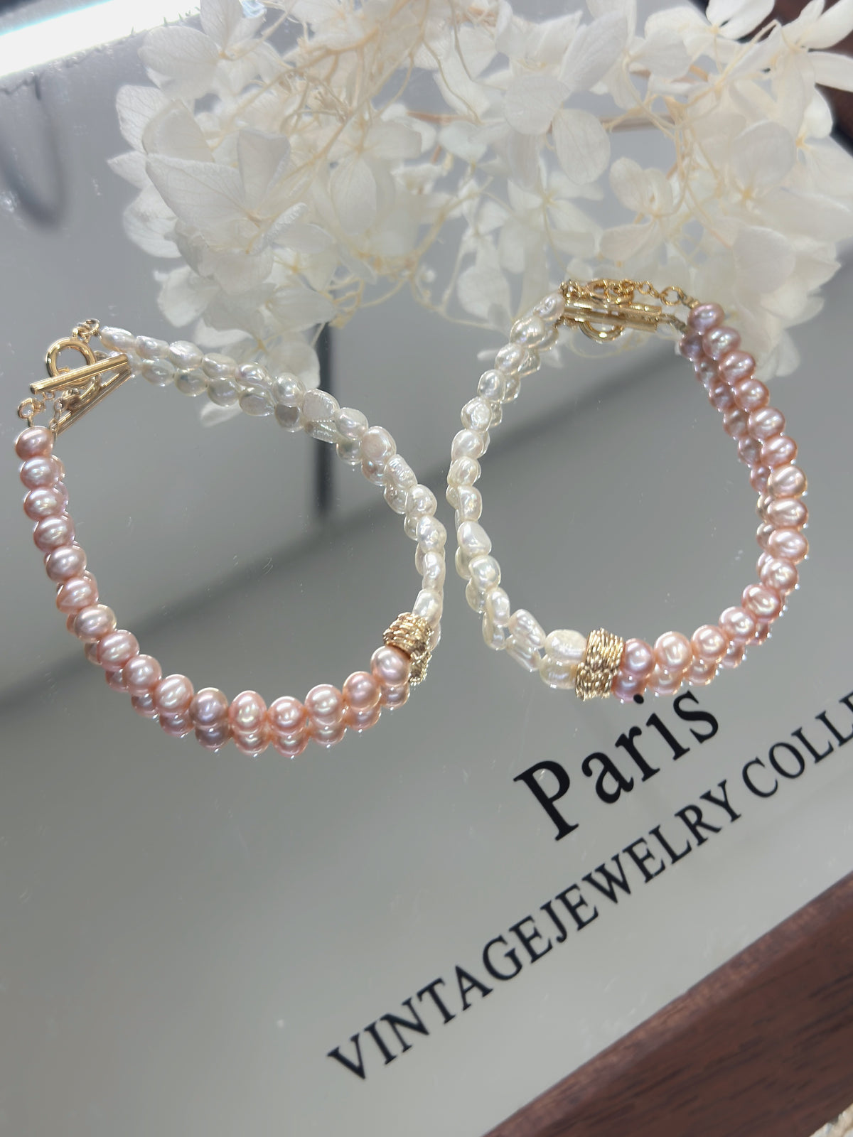 Freshwater Pearl Baroque Bracelet | 淡水珍珠巴洛克不對稱手鏈