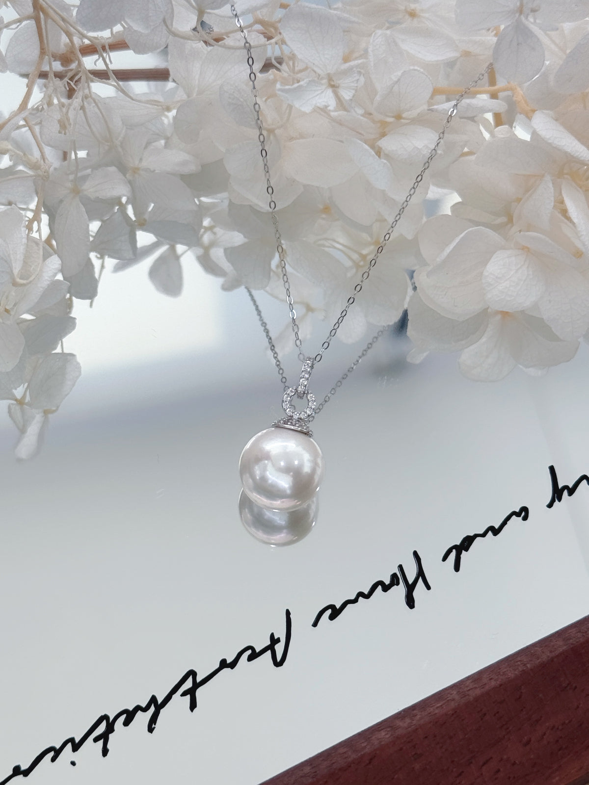 13mm Freshwater Pearl S925 Necklace | 淡水珍珠大白珠項鏈